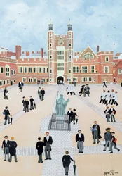 Eton College School Yard, 1991